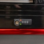 Black Pro Series tool box combo with locking drawers and casters