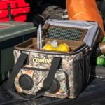 Coolee Portable Air Cooler, Ice-Chest and Bluetooth Player, 3-IN-1, Camo, accessories, personal air conditioner, camping ice chest
