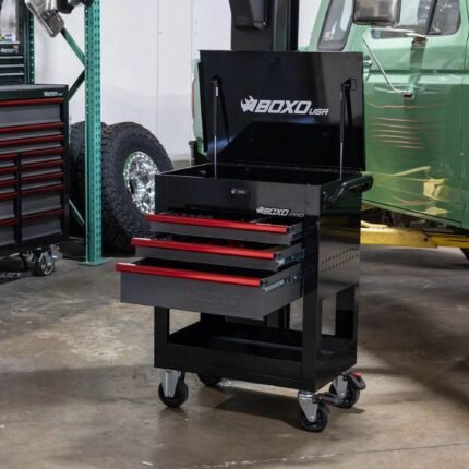 28" Service Cart,Bottom Box Empty
