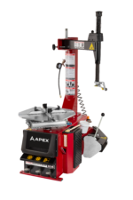 APEX AT26 swing arm tire changing machine backed by BendPak engineering and support