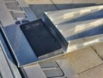 Professional shop ramp system designed for Autostacker lifts, reducing loading angle for exotic vehicles.