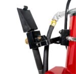 Auxiliary bead sealer nozzle on the Hofmann Monty 3550EM-SS delivering targeted air flow to help seat stubborn tire beads