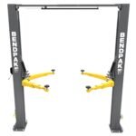 Get full undercar access with the BendPak 10AP clearfloor two-post lift (SKU 5175304). Built with symmetric arms, heavy-duty columns, and a 10,000 lb capacity for reliable daily shop use