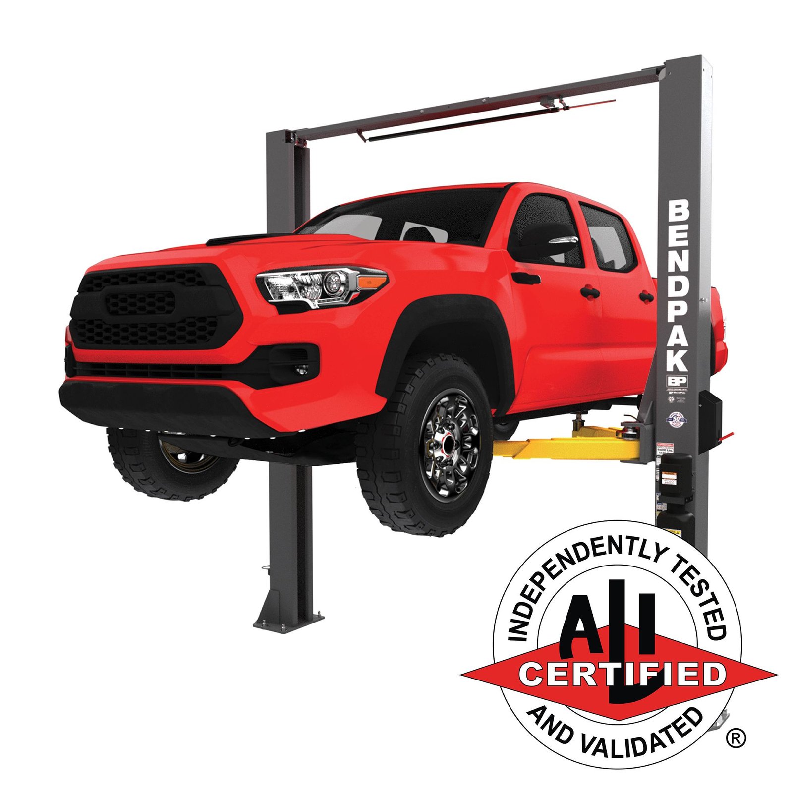 BendPak 10AP Two-Post Lift BendPak 10AP two post lift with 10000 lb capacity and ALI certification engineered for reliable vehicle lifting in professional automotive shops. 5175304