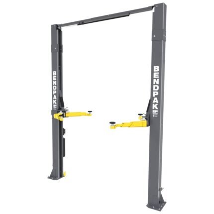 Designed for taller service bays, the BendPak 10APX-181 2 post lift delivers a high rise configuration and 10,000 lb capacity for vans, trucks, and commercial vehicles. SKU 5175307