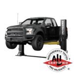 BendPak 12AP-SRT two-post mid-rise lift with a 12,000-lb lifting capacity