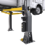 BendPak 20AP-192 multi-face column design adds rigidity to extended height two-post lift, SKU 5175615.