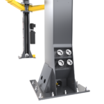 BendPak 20AP-192 super duty lift adapters for trucks and fleet vehicles, extended height setup, SKU 5175615.
