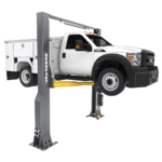 BendPak 20AP super duty two-post lift lifting service truck, 20,000 lb capacity, SKU 5175614.
