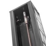 Heavy-duty column cable for BendPak four post lifts. Built for reliable lift synchronization.