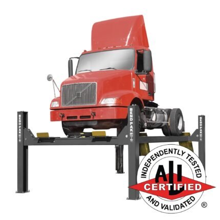 BendPak HDS-40 5175176 four-post lift with 40,000-lb capacity and ALI certification.