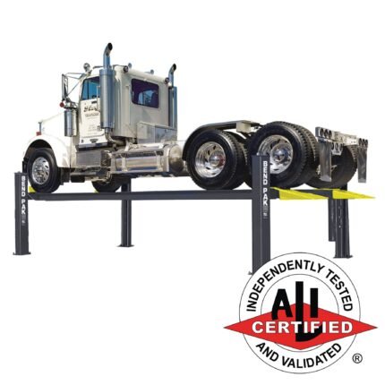 BendPak HDS-40X 5175178 super-duty four-post lift with 40,000-lb capacity and ALI certification.