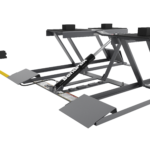 BendPak LR-60 5175729 fixed approach ramps with rugged steel construction for stable low-rise lifting.
