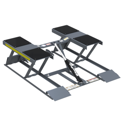 BendPak LR-60P 5175728 portable low-rise scissor lift rated at 6,000 lbs. Frame-engaging power with mobility built in.