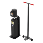 LR-60P 5175728 portable 6K lb scissor lift with tow cart and power unit. Move it, position it, lift with confidence.