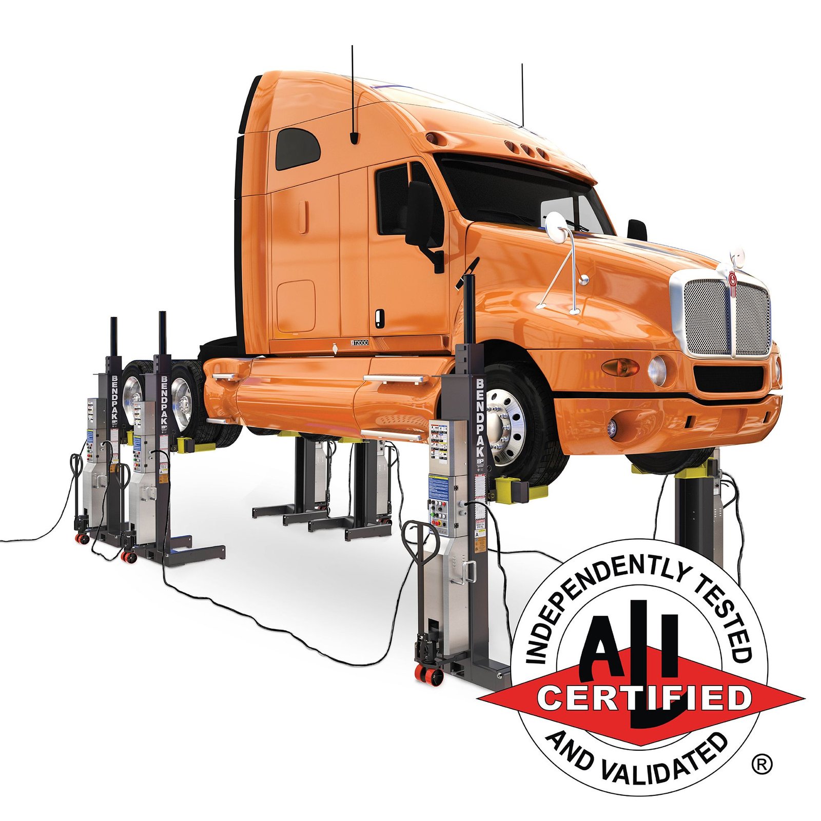 PCL-18B (Set of 6) ALI Certified BendPak Set of 6 PCL-18B Mobile Column Lifts