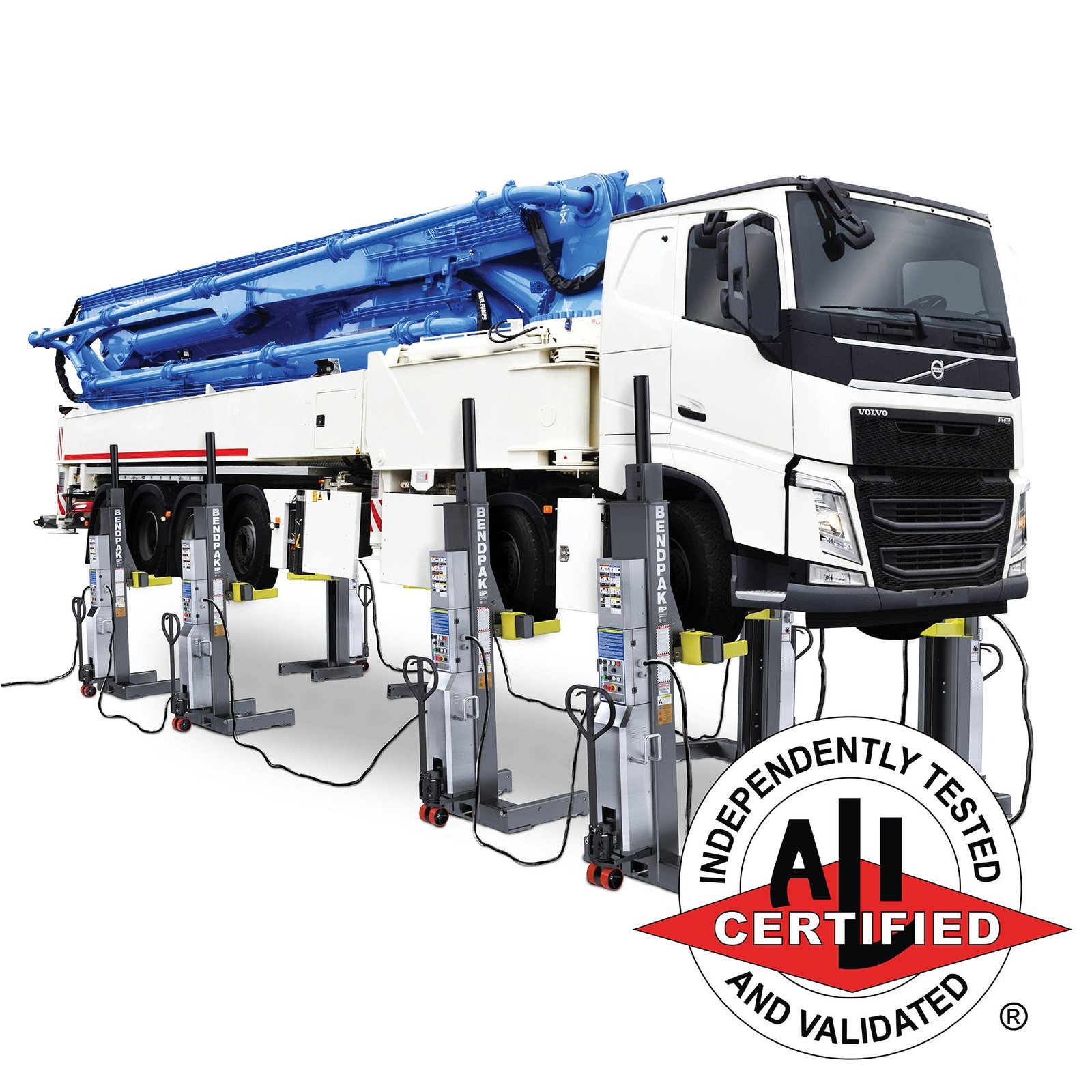 PCL-18B (Set of 8) ALI Certified BendPak Set of 8 PCL 18B Mobile Column Lifts