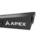APEX hook nose style ramp engineered for 4 post lifts, offering secure placement, low profile design, and improved clearance for lowered vehicles
