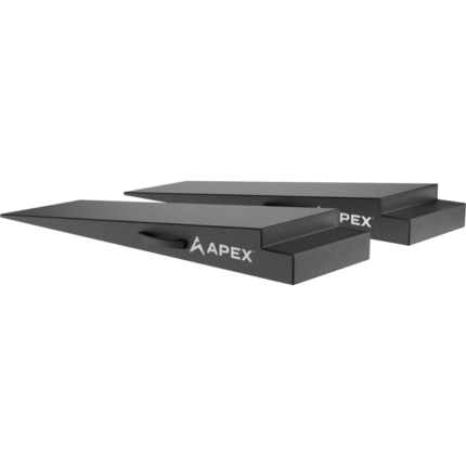 APEX trailer ramps with reinforced UHMW insert embedded into the shelf area