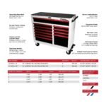 Pro Series 45-inch tool cabinet with full-extension soft-close drawers