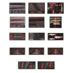 BoxoUSA 452-Piece Elite Master Tool Set fully organized in EVA foam inserts
