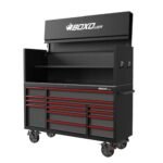 72-inch Pro Series rolling tool box with garage top