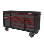 Boxo 72-inch professional rolling tool box fully loaded with 222-piece tool set – Wrenchers