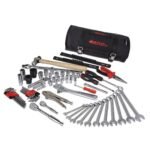 BoxoUSA 69-piece UTV tool roll with metric sockets and wrenches