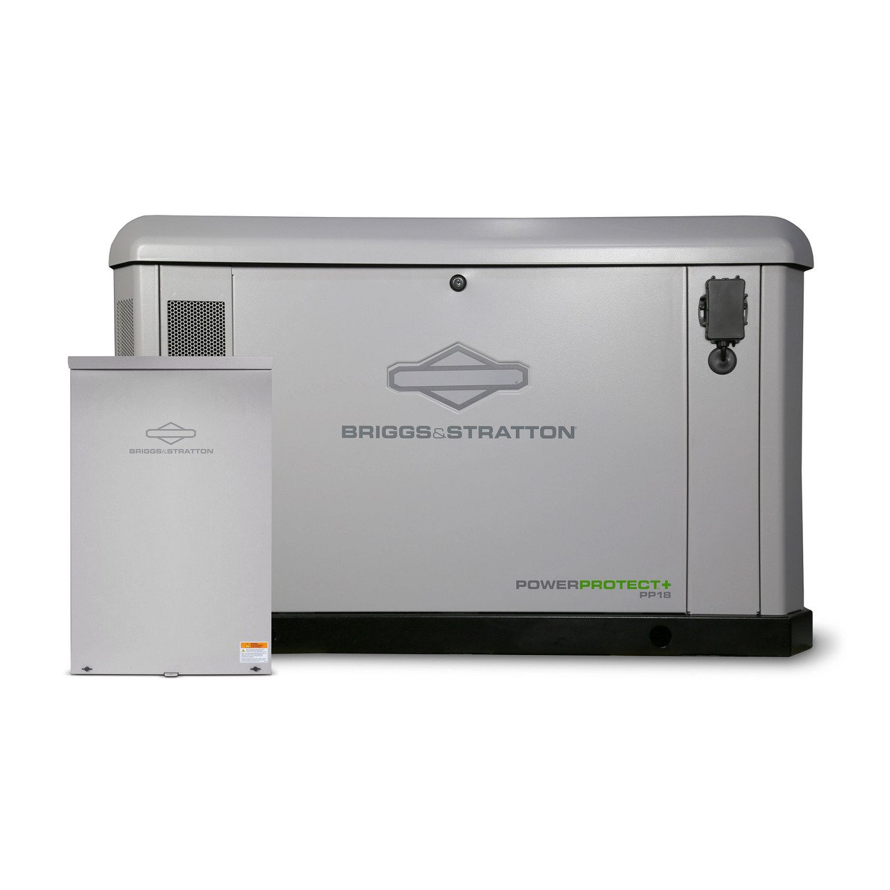 Briggs & Stratton 040765 18kW PowerProtect+ Generator with 200A SE Transfer Switch Briggs & Stratton 040765 18kW PowerProtect+ Generator with 200A SE Transfer Switch product image