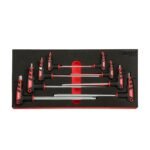 Complete 452-piece set showing professional-grade tools for automotive and aircraft work