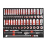 Heavy-duty professional tool kit ready for workshop, garage, or aircraft repair use.