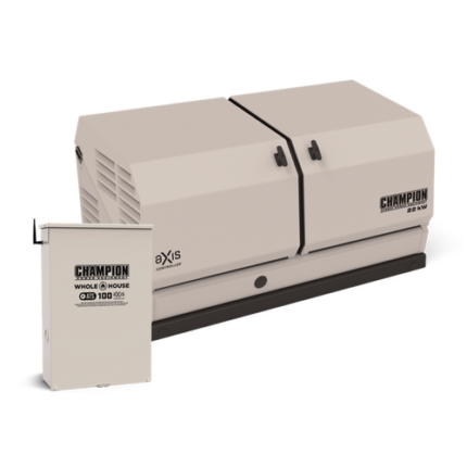 Champion Power Equipment Champion 201220 22kW aXis Generator with 100A SE Transfer Switch gallery image 2