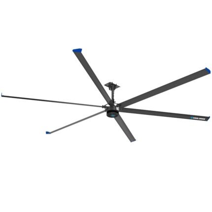 Cool Boss CB-16HVLS Industrial Overhead Fan with 16-foot diameter