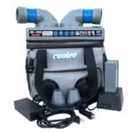 Coolee Portable Air Cooler, Ice-Chest and Bluetooth Player, 3-IN-1
