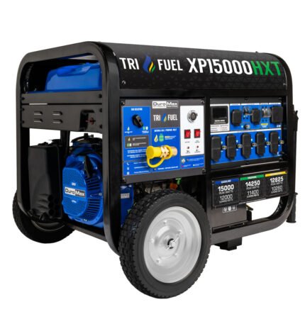 DuroMax Power Equipment DuroMax XP15000HXT 12000W Electric Start Tri-Fuel Portable Generator w/CO Alert product image