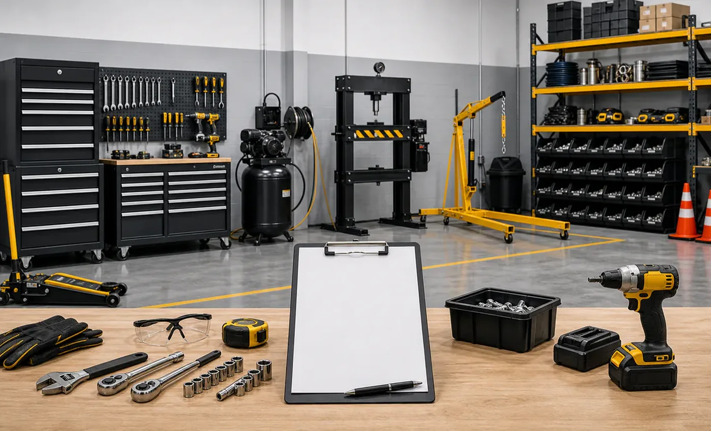 Commercial Shop Equipment Checklist | ForgeBay Equipment