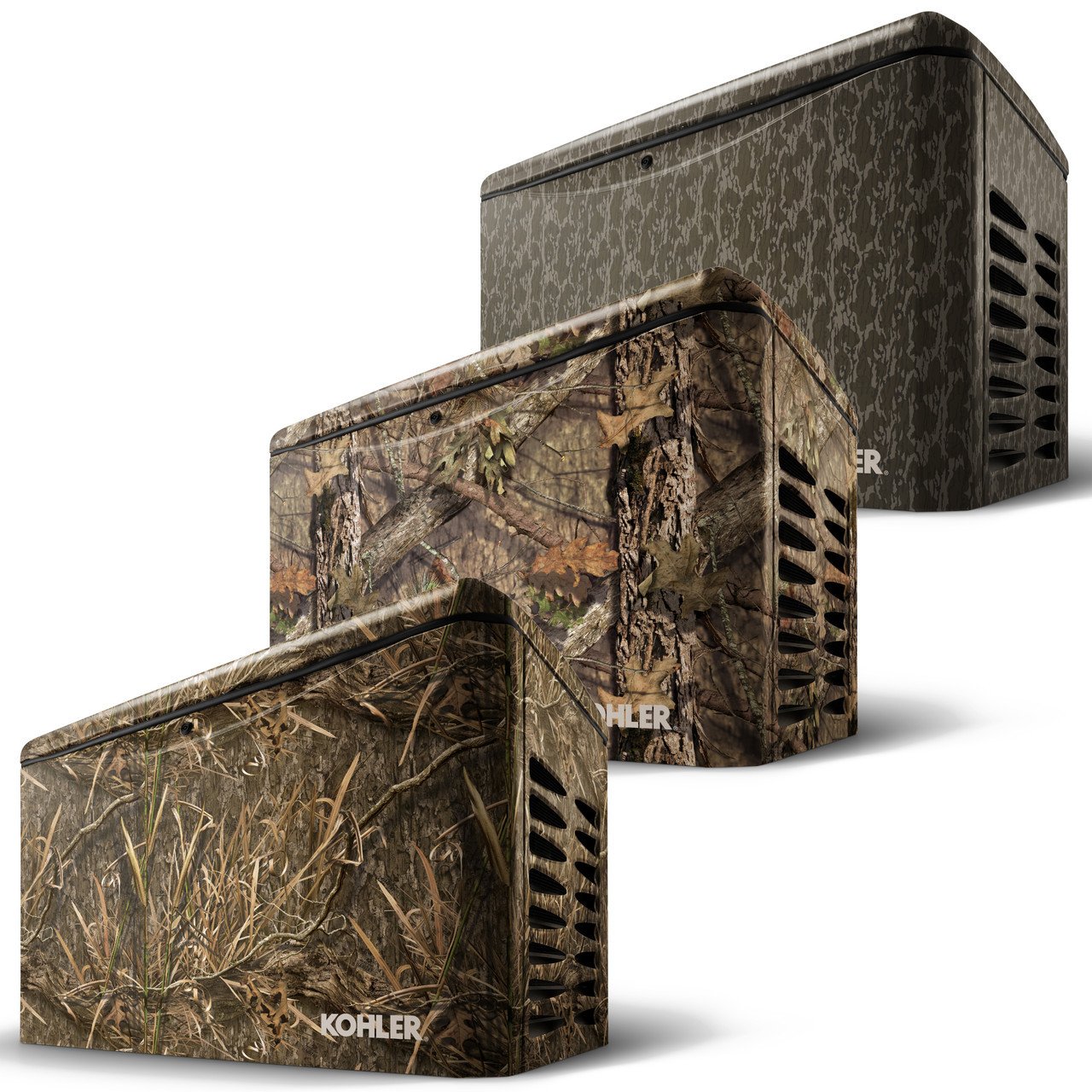 Kohler 26RCA 26kW Generator with Mossy Oak Camo Enclosure Kohler 26RCA 26kW Generator with Mossy Oak Camo Enclosure product image