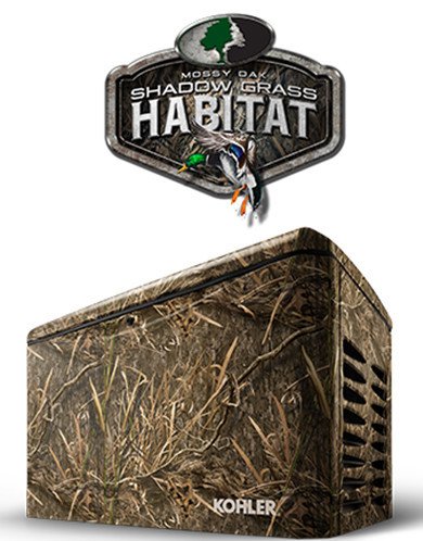 Kohler 26RCA 26kW Generator with Mossy Oak Camo Enclosure gallery image 2