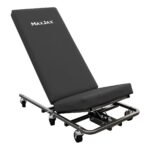 MaxJax Reclining Creeper Seat - 51600119: Work on your car in comfort! Adjustable backrest, perfect for mechanics & DIYers.