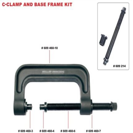 Mueller Kueps-609460-6010458-Suspension-Tool-C-Clamp-Impact-Spindle