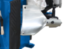 On-floor bead breaker tabletop on the Hofmann Monty 3550EM-SS designed for efficient, controlled bead breaking with minimal effort