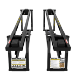 QuickJack 8000TLX portable truck lift frames with rubber lift blocks