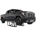 Lift full-size trucks and long-wheelbase vehicles with the QuickJack 8000TLX portable lift.