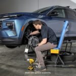 Perform brake jobs and wheel service comfortably with the QuickJack 6000TLX portable car lift. Open-center access and extended frames make undercar maintenance easy.