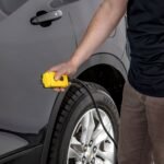 QuickJack 6000TLX handheld controller provides easy up and down operation for safe vehicle lifting during oil changes, tire rotations, and suspension work.