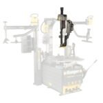 Leverless Auto Bead Lifter Kit enhancing R76 and R80EX tire changers with faster, safer tire mounting, improved workflow efficiency, and reduced operator fatigue in busy shop environments.