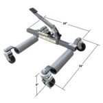 Ranger RCD-1500MP vehicle dolly overall dimensions