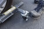 Ranger RCD-1500MP vehicle dolly wheel lock