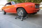 Ranger RCD-1500MP vehicle dolly engaged with wheel