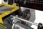 View of the RL-8500 brake lathe’s belt-driven motor system engineered for smooth, consistent resurfacing performance.